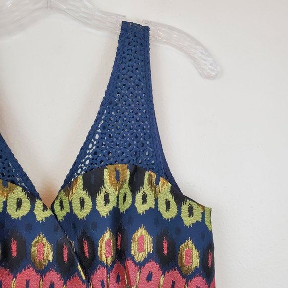 Anthro HD in Paris Yana Jacquard Peplum top (430) - Picture 2 of 11